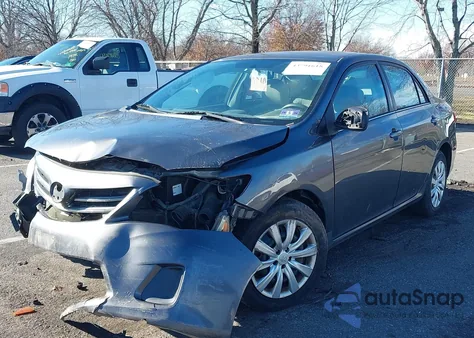 2013 Toyota Corolla Le из США, поврежденный, VIN 5YFBU4EE9DP097218